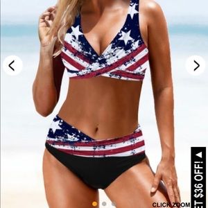 Patriotic Bathing suit new, never worn